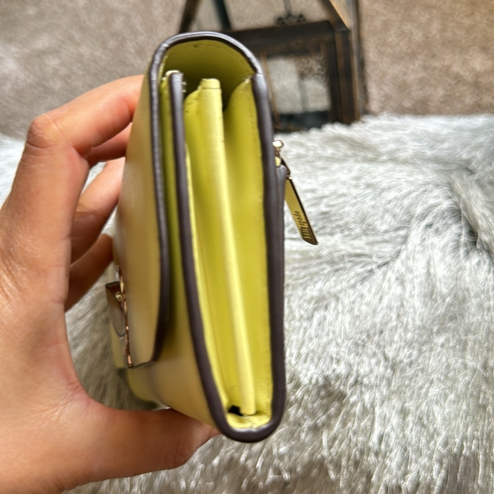 Kate Spade Yellow Wallet - Picture 3 of 12
